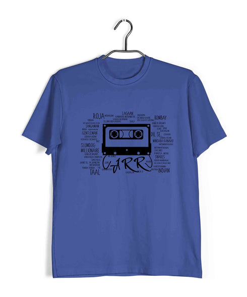 Tamil A R RAHMAN CASSETTE Tamil Casual Graphic Printed T-Shirt for Men